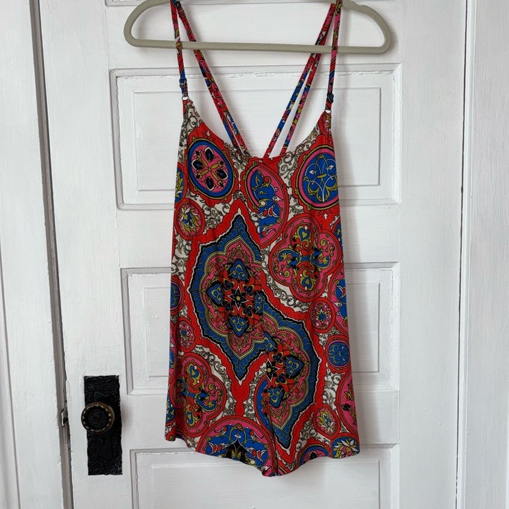LUCKY BRAND SWIMWEAR COVERUP ROMPER